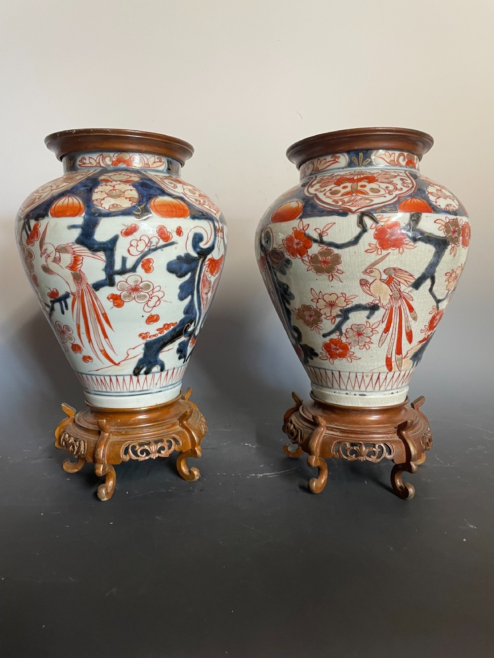 Pair of Arita Vases.
