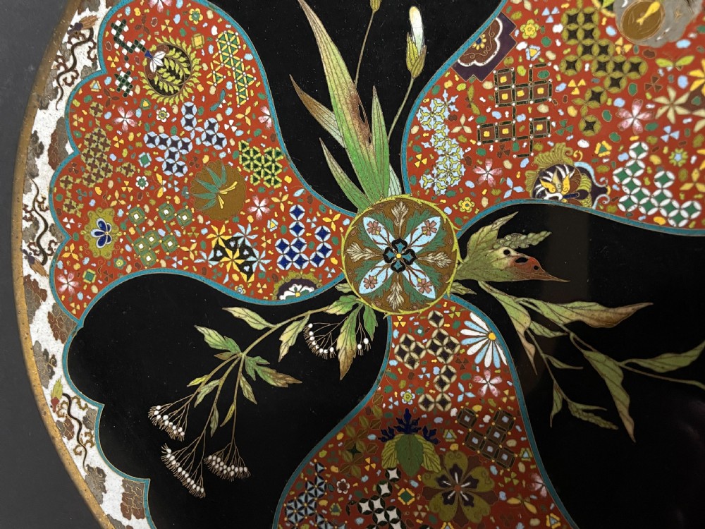 Pair of Cloisonne Dishes View III