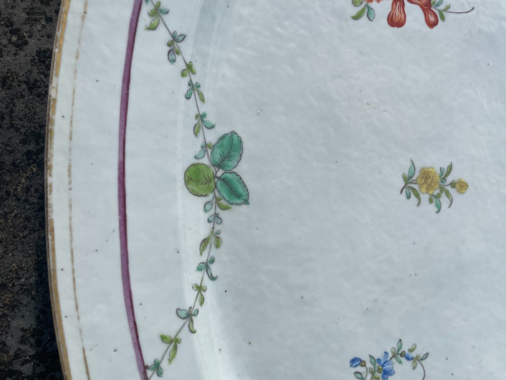 Chinese Porcelain Meat Dish View V