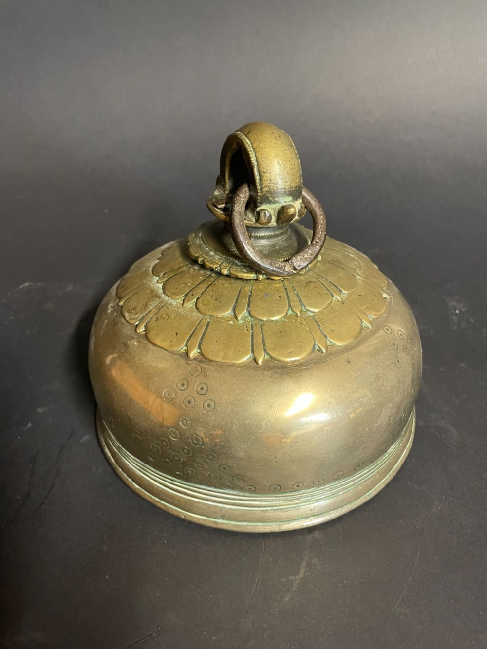 Sino Tibetan Bronze Bhuddist Bell
