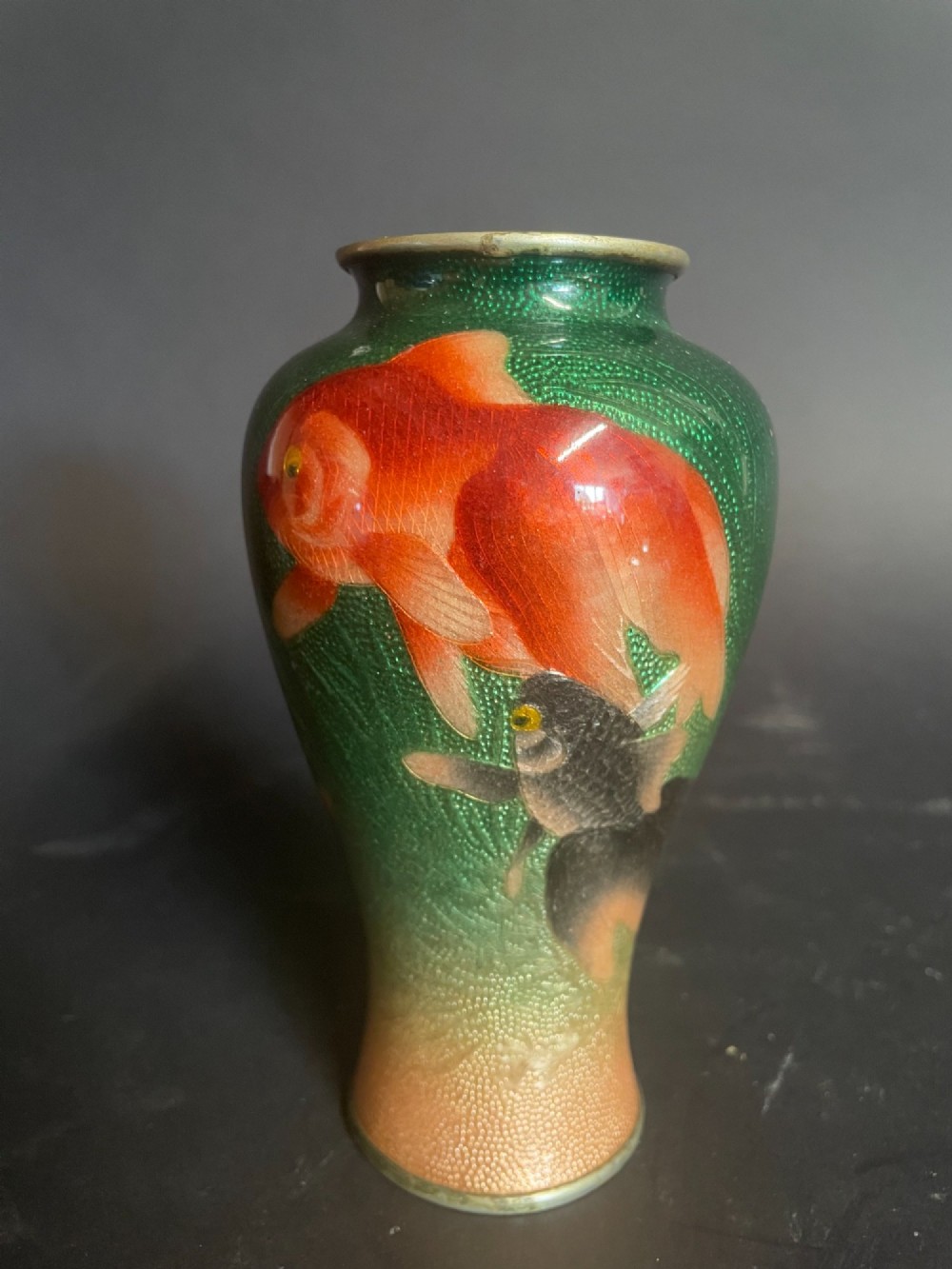Japanese Gin-Bari cloisonne Vase