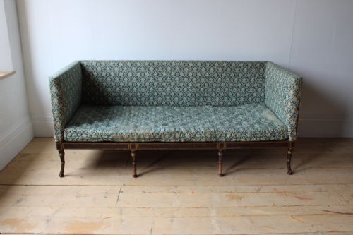 19th century sofa - CATEGORY: ANTIQUE SOFAS - DATED 19TH CENTURY
