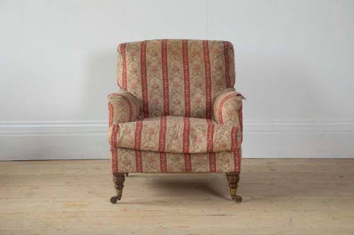 howard sons armchair - CATEGORY: ANTIQUE CHAIRS - DATED 19TH CENTURY