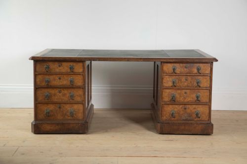 19th century partners desk - CATEGORY: ANTIQUE DESKS - DATED 19TH CENTURY