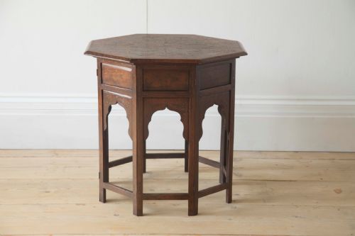indian hoshiapur side table - CATEGORY: ANTIQUE TABLES - DATED 19TH CENTURY