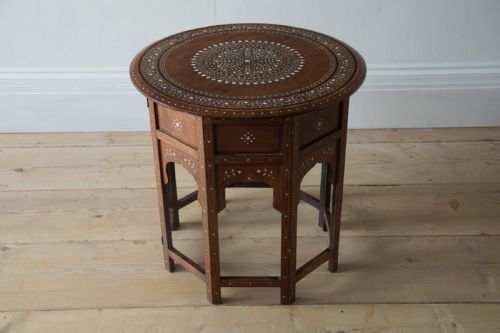 INDIAN HOSHIAPUR SIDE TABLE - ADDITIONAL PHOTO 1