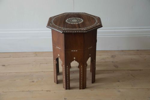 indian hoshiapur side table - CATEGORY: ANTIQUE TABLES - DATED 19TH CENTURY
