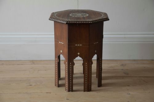 INDIAN HOSHIAPUR SIDE TABLE - ADDITIONAL PHOTO 1
