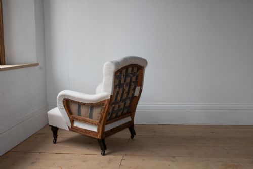 19TH CENTURY HOWARD STYLE ARMCHAIR - ADDITIONAL PHOTO 2