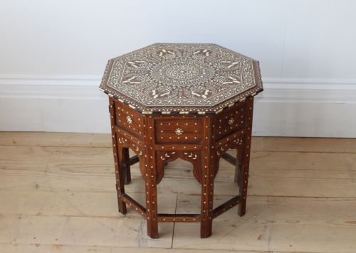 hoshiarpur indian table - CATEGORY: ANTIQUE TABLES - DATED 19TH CENTURY