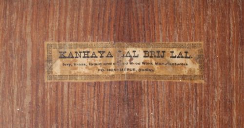 HOSHIARPUR INDIAN TABLE - ADDITIONAL PHOTO 5