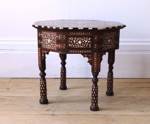 hoshiarpur indian table - CATEGORY: ANTIQUE TABLES - DATED 19TH CENTURY