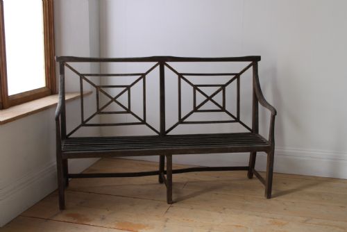 jamb bench - CATEGORY: ANTIQUE FURNITURE - DATED 19TH CENTURY