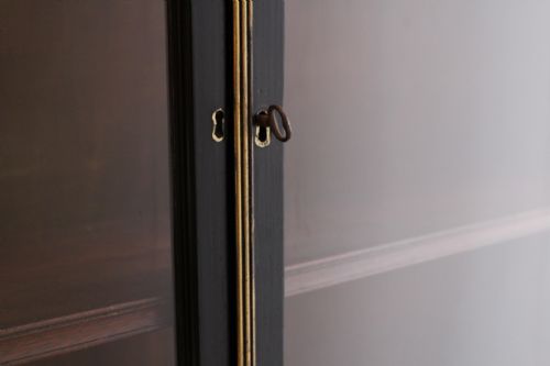 19TH CENTURY EBONISED BOOKCASE - ADDITIONAL PHOTO 2