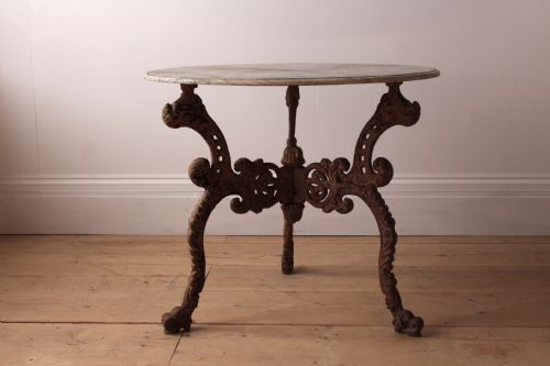 19th century garden table - CATEGORY: ANTIQUE TABLES - DATED 19TH CENTURY