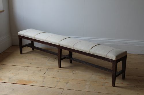 19th century bench - CATEGORY: ANTIQUE FURNITURE - DATED 19TH CENTURY