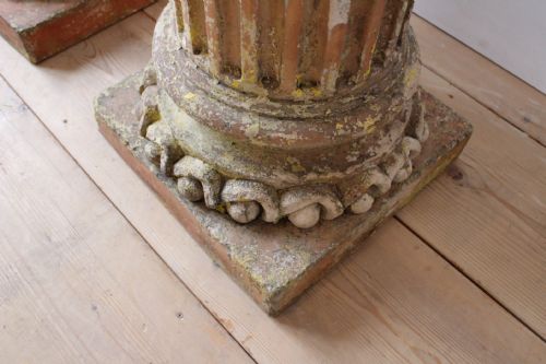 PAIR OF DOULTON OF LAMBETH PLINTHS - ADDITIONAL PHOTO 6