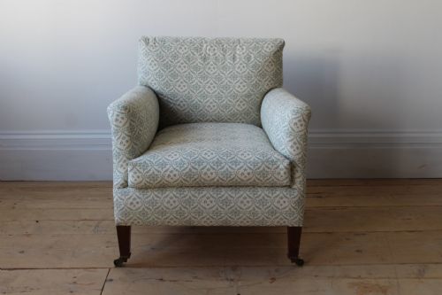 howard and sons armchair - CATEGORY: ANTIQUE CHAIRS - DATED 19TH CENTURY