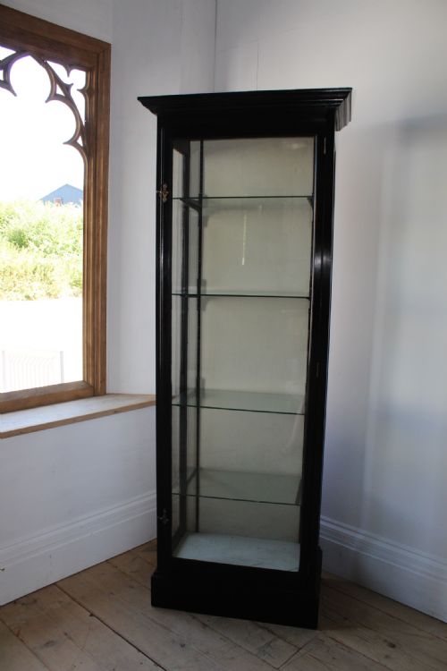 19TH CENTURY DISPLAY CABINET - ADDITIONAL PHOTO 1