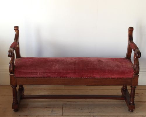 FRENCH EMPIRE BENCH - ADDITIONAL PHOTO 2