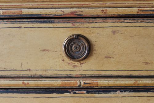 LARGE 19TH CENTURY PINE CHEST - ADDITIONAL PHOTO 10