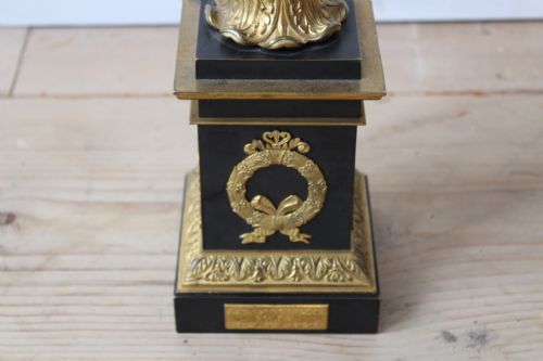 FRENCH EMIRE COLUMN LAMP - ADDITIONAL PHOTO 4