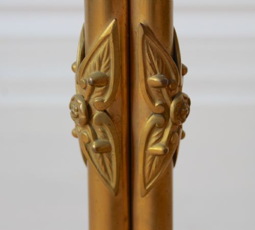 19TH CENTURY COLUMN LAMP - ADDITIONAL PHOTO 3