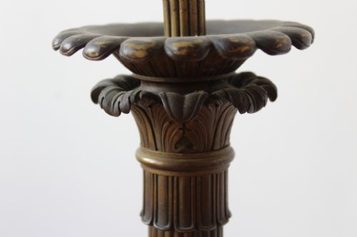 PAIR OF FRENCH EMPIRE LAMPS - ADDITIONAL PHOTO 3