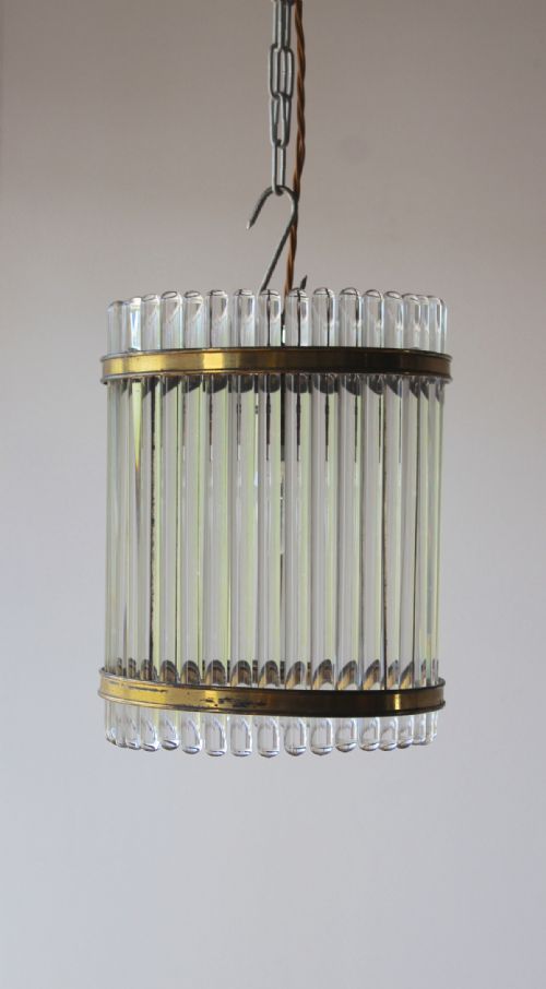 1930s pendant light - CATEGORY: ANTIQUE LIGHTING - DATED 1930