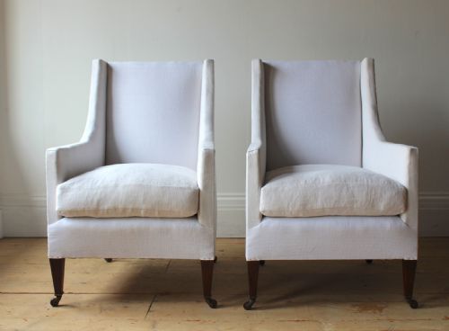 pair of regency style chairs - CATEGORY: ANTIQUE CHAIRS - DATED 19TH CENTURY