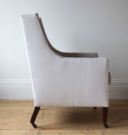 PAIR OF REGENCY STYLE CHAIRS - ADDITIONAL PHOTO 3