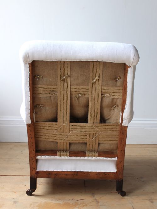 19TH CENTURY VICTORIAN ARMCHAIR - ADDITIONAL PHOTO 6