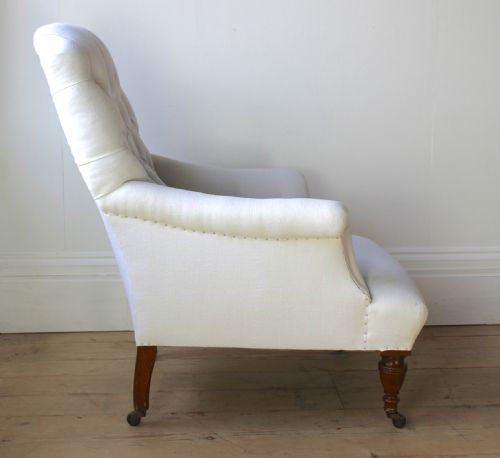 19TH CENTURY VICTORIAN ARMCHAIR - ADDITIONAL PHOTO 1
