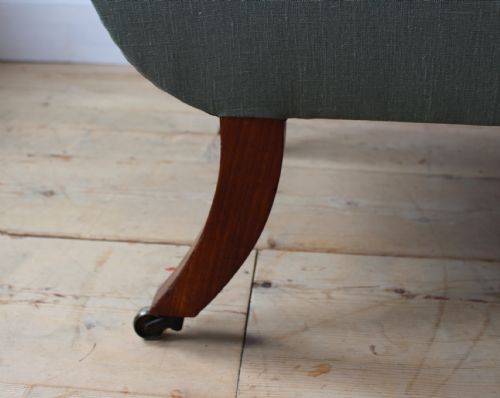 19TH CENTURY LIBRARY CHAIR - ADDITIONAL PHOTO 5