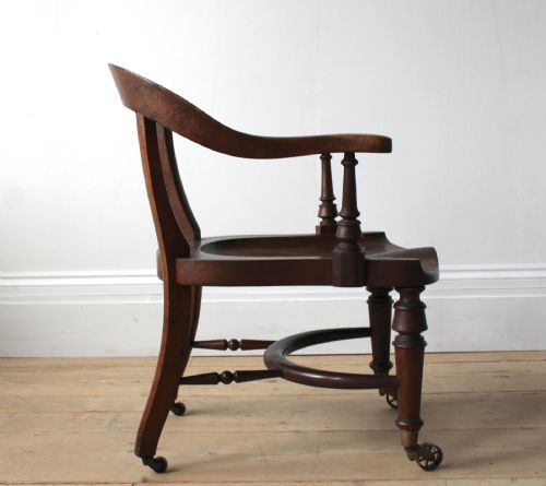19TH CENTURY DESK CHAIR - ADDITIONAL PHOTO 3