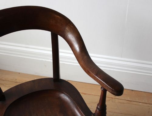 19TH CENTURY DESK CHAIR - ADDITIONAL PHOTO 5