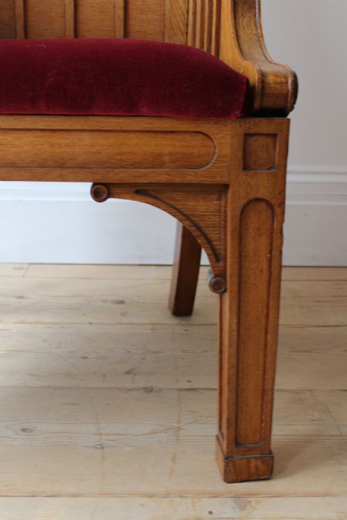 19TH CENTURY GOTHIC ARMCHAIR - ADDITIONAL PHOTO 3