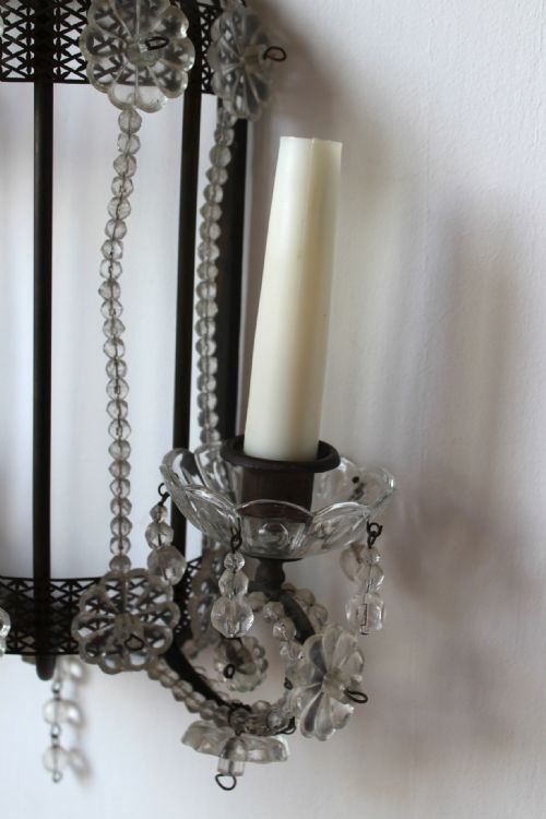 PAIR OF 1920S WALL SCONCES - ADDITIONAL PHOTO 3