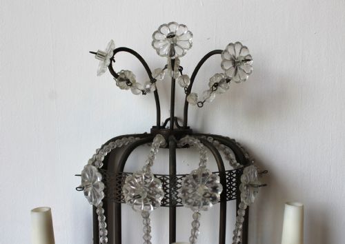 PAIR OF 1920S WALL SCONCES - ADDITIONAL PHOTO 4