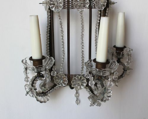 PAIR OF 1920S WALL SCONCES - ADDITIONAL PHOTO 5