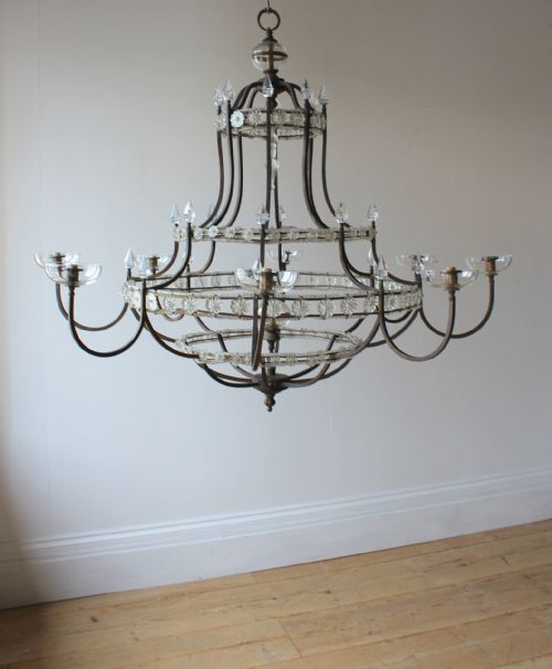 20TH CENTURY CHANDELIER - ADDITIONAL PHOTO 1