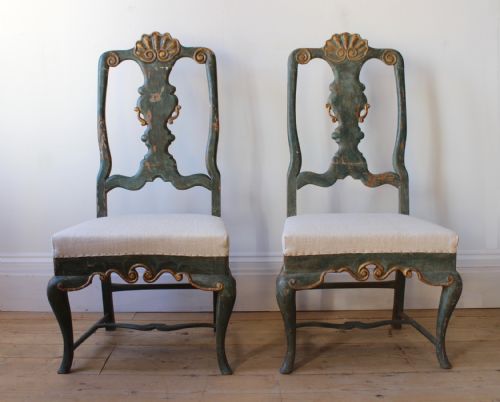 PAIR OF 18TH CENTURY CHAIRS - ADDITIONAL PHOTO 2