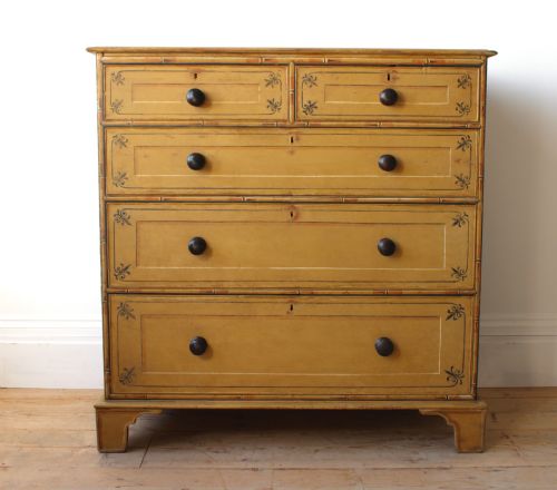 19th century chest of drawers - CATEGORY: ANTIQUE CHEST OF DRAWERS - DATED 19TH CENTURY