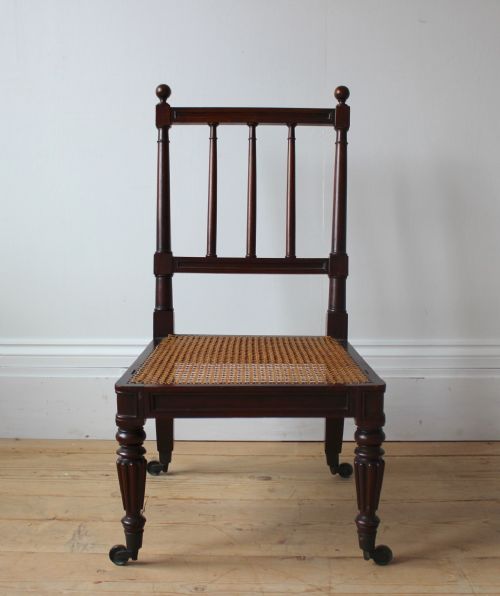 19th century gillows slipper chair - CATEGORY: ANTIQUE CHAIRS - DATED 19TH CENTURY