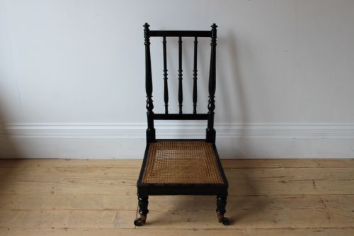 19TH CENTURY GILLOWS SLIPPER CHAIR - ADDITIONAL PHOTO 1