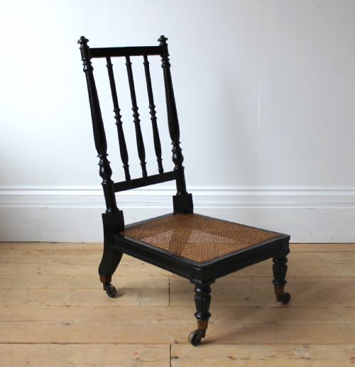 19TH CENTURY GILLOWS SLIPPER CHAIR - ADDITIONAL PHOTO 2