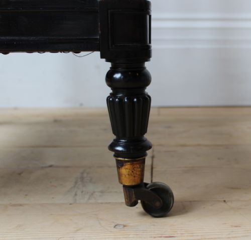 19TH CENTURY GILLOWS SLIPPER CHAIR - ADDITIONAL PHOTO 5