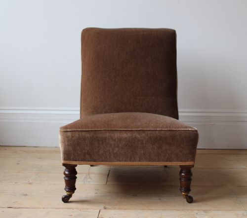 19TH CENTURY GILLOWS SLIPPER CHAIR - ADDITIONAL PHOTO 1