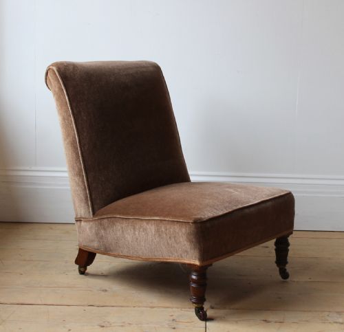 19TH CENTURY GILLOWS SLIPPER CHAIR - ADDITIONAL PHOTO 2