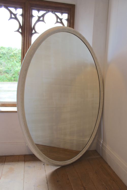 Large Oval Mirror
